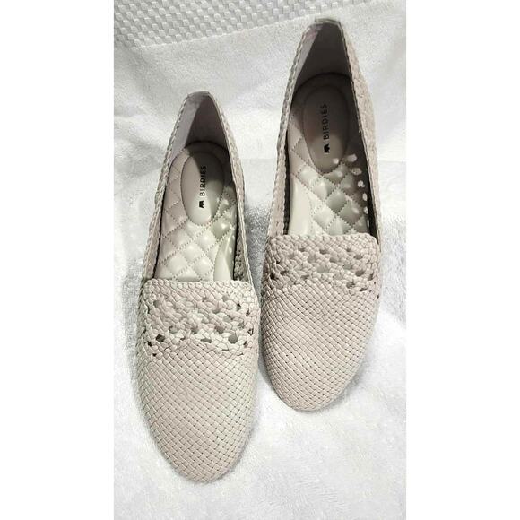 Women's Birdies The Starling Woven Loafers in Ecru size 8 Bohemian Coastal - Picture 2 of 4